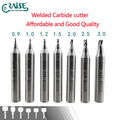 RAISE Welded Carbide LANGYA Cutter For Vertical Key Cutting Machine WENXING DEFU Locksmith Tools