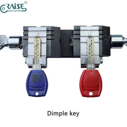 Multifunctional key clamping fixture jaw for manual Key Cutting Machine Accessories Locksmith Tools