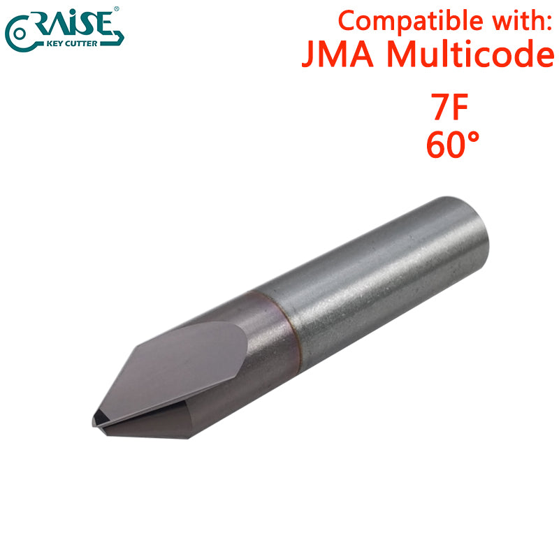 RAISE Milling Cutter 7F Compatible with JMA 7F JMA MULTICODE Key Cutting Machine