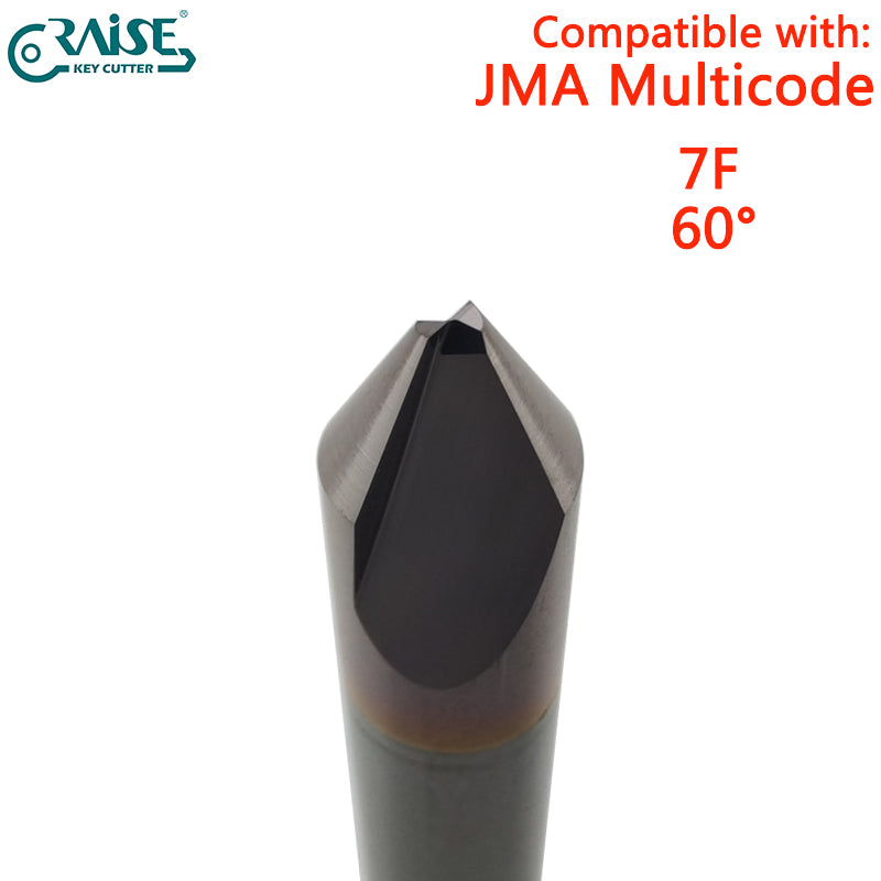 RAISE Milling Cutter 7F Compatible with JMA 7F JMA MULTICODE Key Cutting Machine