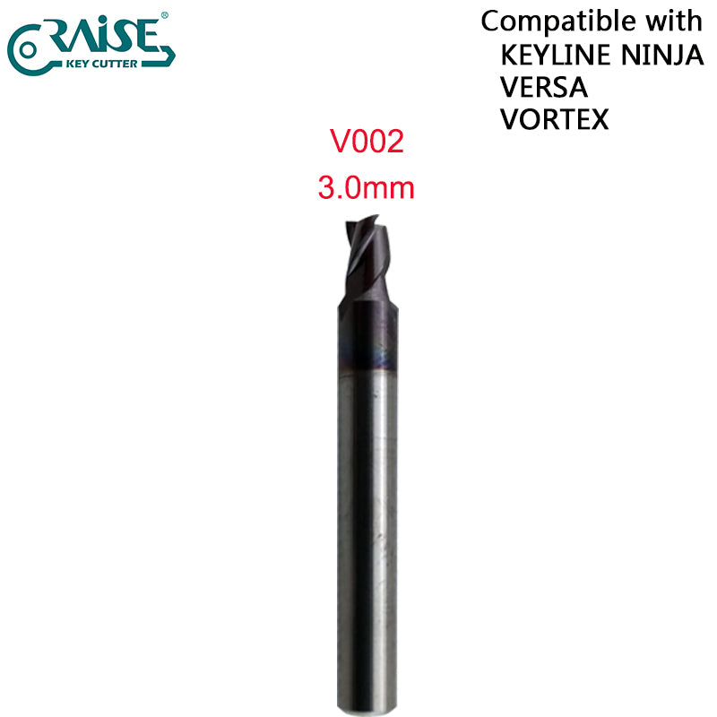 High Grade End Mills V003 V002 V012 V037 V020  V023 V031 V035 V043 V016 Compatible with SILCA NINJA VERSA VORTEX Key Cutting Machine