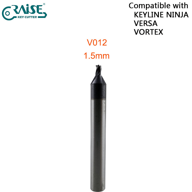 High Grade End Mills V003 V002 V012 V037 V020  V023 V031 V035 V043 V016 Compatible with SILCA NINJA VERSA VORTEX Key Cutting Machine