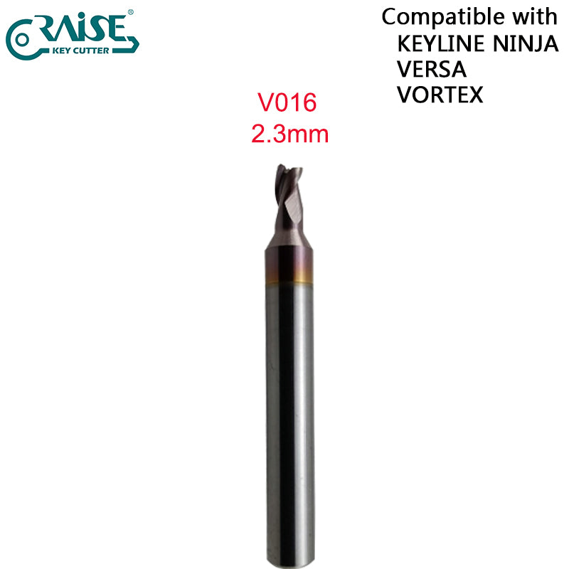 High Grade End Mills V003 V002 V012 V037 V020  V023 V031 V035 V043 V016 Compatible with SILCA NINJA VERSA VORTEX Key Cutting Machine
