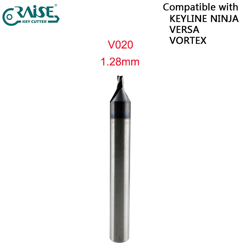 High Grade End Mills V003 V002 V012 V037 V020  V023 V031 V035 V043 V016 Compatible with SILCA NINJA VERSA VORTEX Key Cutting Machine