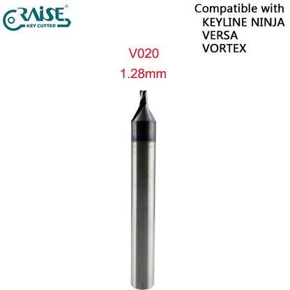 High Grade End Mills V003 V002 V012 V037 V020  V023 V031 V035 V043 V016 Compatible with SILCA NINJA VERSA VORTEX Key Cutting Machine