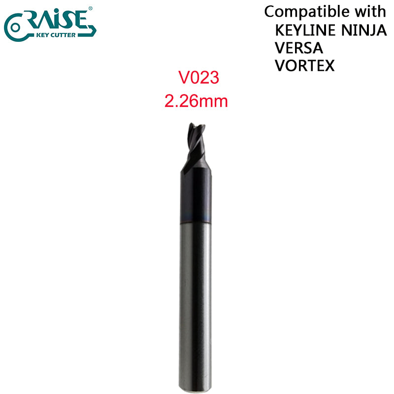 High Grade End Mills V003 V002 V012 V037 V020  V023 V031 V035 V043 V016 Compatible with SILCA NINJA VERSA VORTEX Key Cutting Machine