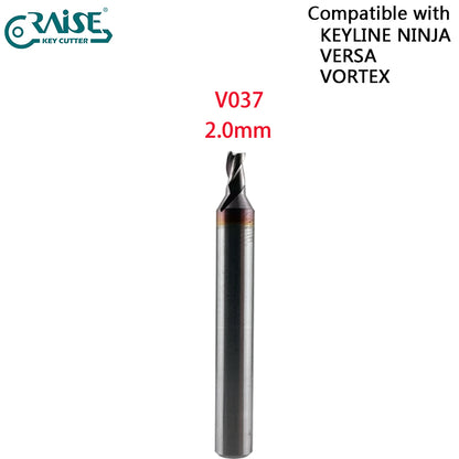 High Grade End Mills V003 V002 V012 V037 V020  V023 V031 V035 V043 V016 Compatible with SILCA NINJA VERSA VORTEX Key Cutting Machine