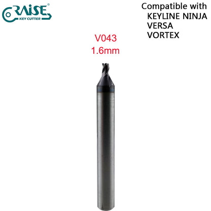 High Grade End Mills V003 V002 V012 V037 V020  V023 V031 V035 V043 V016 Compatible with SILCA NINJA VERSA VORTEX Key Cutting Machine
