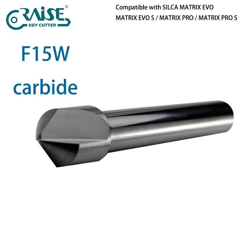 RAISE Carbide Cutter F15W T15W Compatible with SILCA Matrix Key Cutting Machines