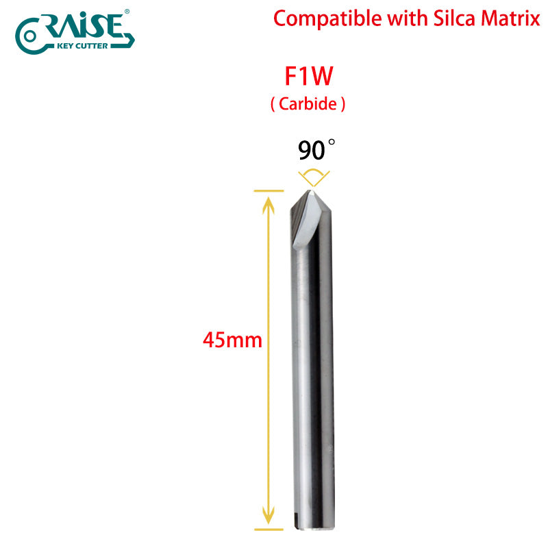 RAISE Cutter F1W T1W Compatible with SILCA F1 T1 SILCA MATRIX Key Cutting Machine