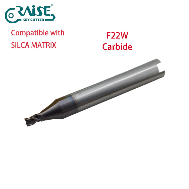 RAISE Carbide Cutter F22W T22W Compatible with SILCA Matrix Key Cutting Machines