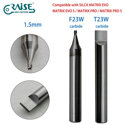 RAISE F23W T23W Compatible with SILCA F23 T23 SILCA  MATRIX Key Cutting Machine