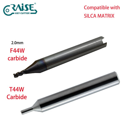 RAISE Carbide Cutter F44W T44W Compatible with SILCA Matrix Key Cutting Machines