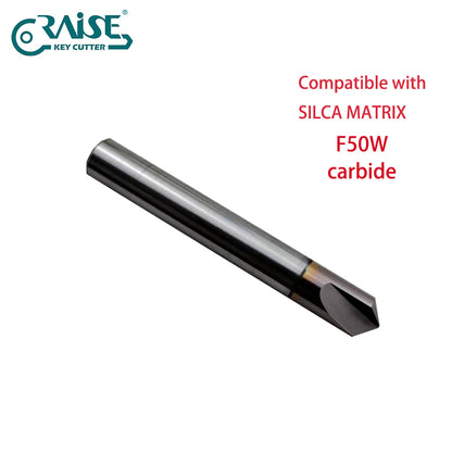 RAISE Carbide Cutter F50W T50W Compatible with SILCA Matrix Key Cutting Machines