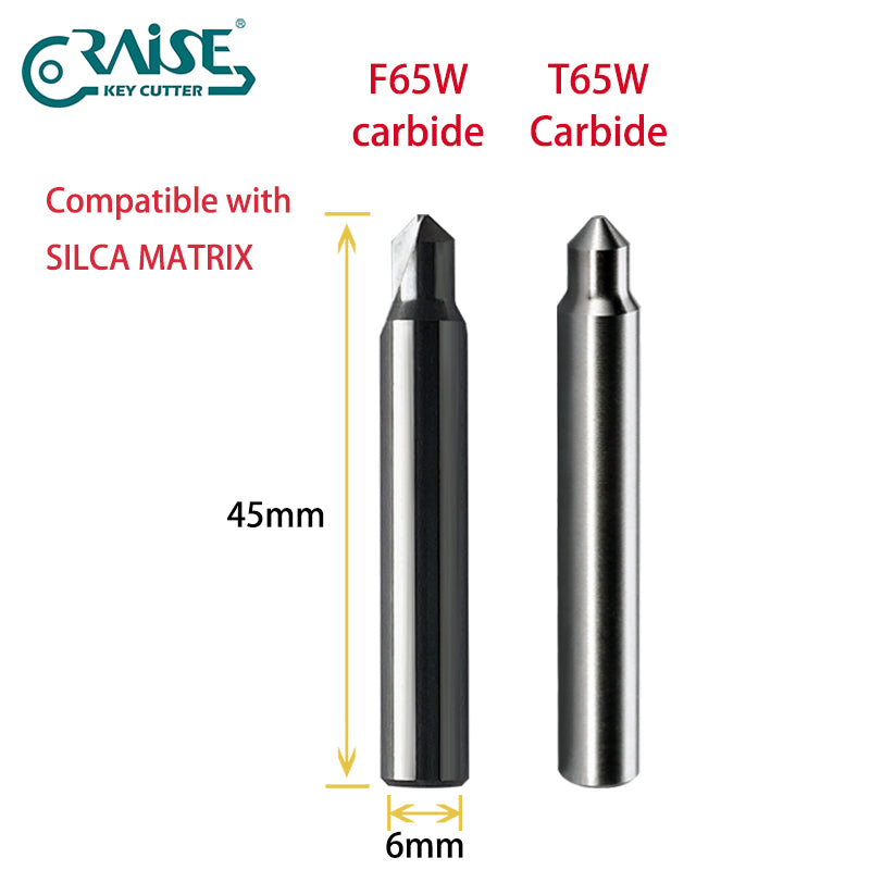 RAISE Cutter F65W T65W Compatible with SILCA F65 T65 SILCA MATRIX Key Cutting Machine