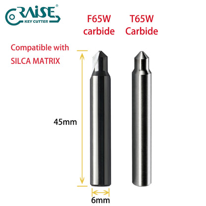 RAISE Cutter F65W T65W Compatible with SILCA F65 T65 SILCA MATRIX Key Cutting Machine