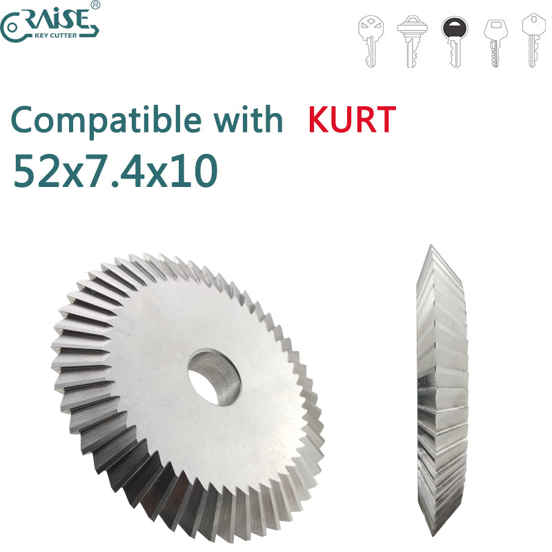 KURT cutting wheel 52x7.4x10 for KURT key machine