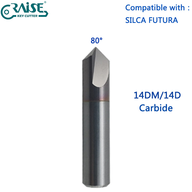Dimple cutter 01D 02D 03D 05D 06D 07D 09D 10D 12D 14D 18D 19D Compatible with SILCA FUTRA Key Cutting Machine