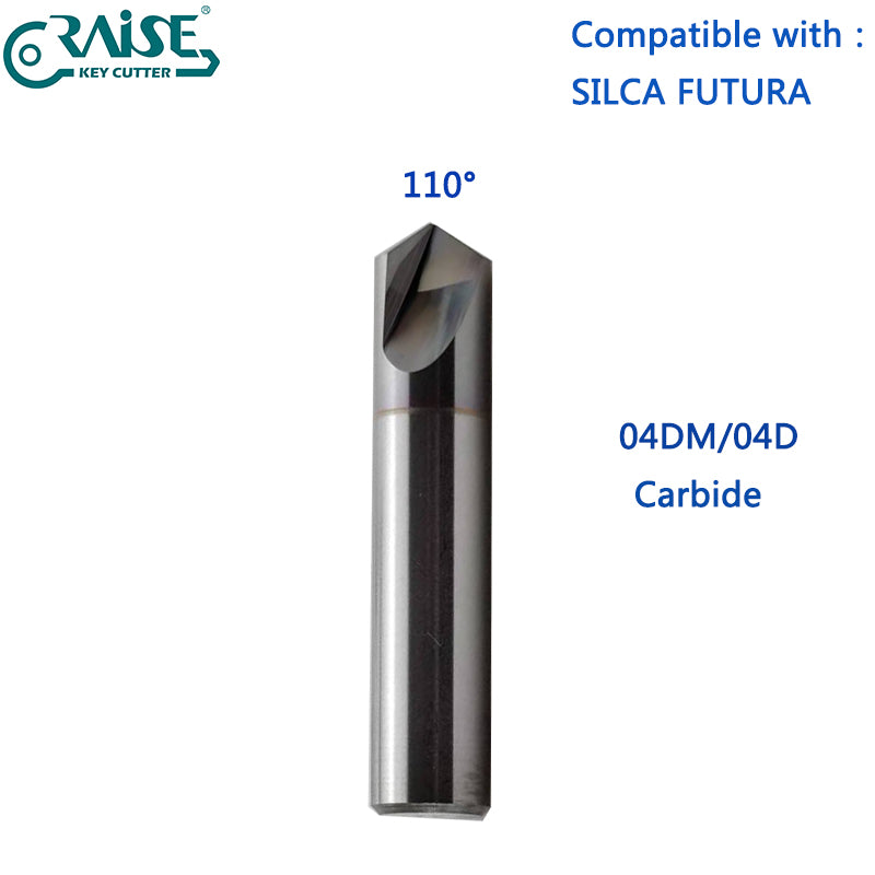 Dimple cutter 01D 02D 03D 05D 06D 07D 09D 10D 12D 14D 18D 19D Compatible with SILCA FUTRA Key Cutting Machine