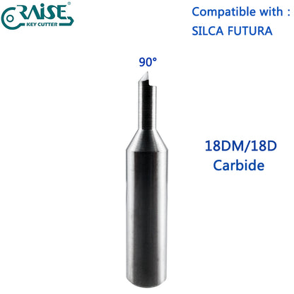 Dimple cutter 01D 02D 03D 05D 06D 07D 09D 10D 12D 14D 18D 19D Compatible with SILCA FUTRA Key Cutting Machine