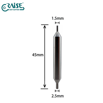 RAISE Double Head HSS Tracer Point For Vertical Key Cutting Machine WENXING DEFU Locksmith Tools