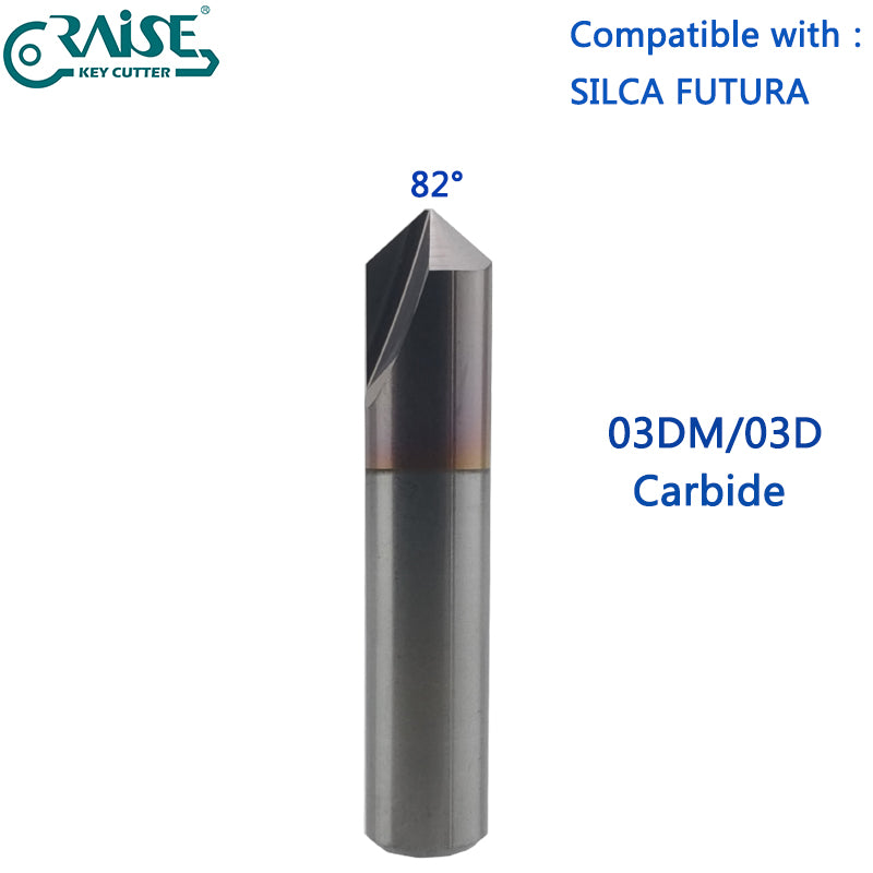 Dimple cutter 01D 02D 03D 05D 06D 07D 09D 10D 12D 14D 18D 19D Compatible with SILCA FUTRA Key Cutting Machine