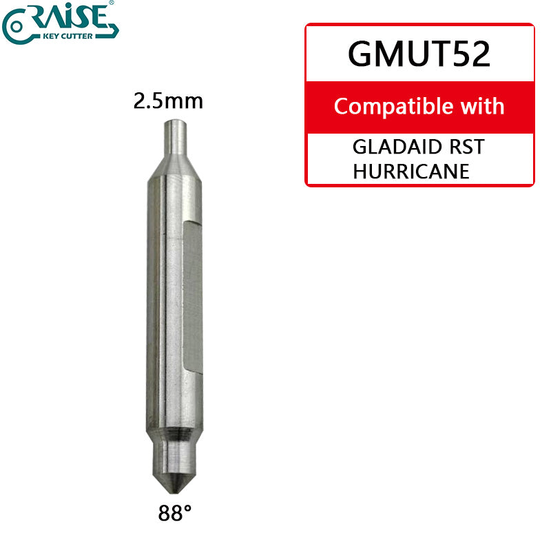 GMUT52 2.5mm 88° Tracer Compatible with MUSTANG PUNTO MATRIX HURRICANE Key Cutting Machine