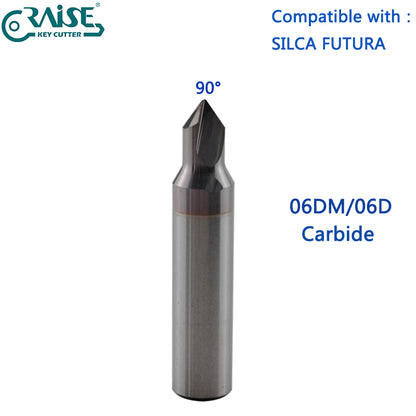 Dimple cutter 01D 02D 03D 05D 06D 07D 09D 10D 12D 14D 18D 19D Compatible with SILCA FUTRA Key Cutting Machine