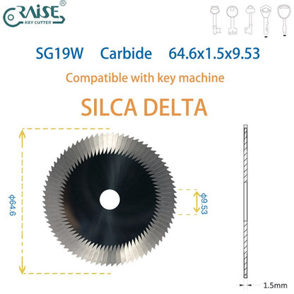 silca mortice slotter for silca delta