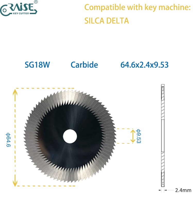 SILCA DELTA CUTTER SG18W