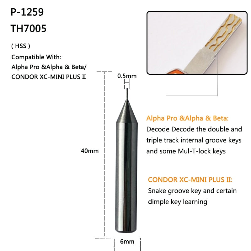 0.5mm probe tracer