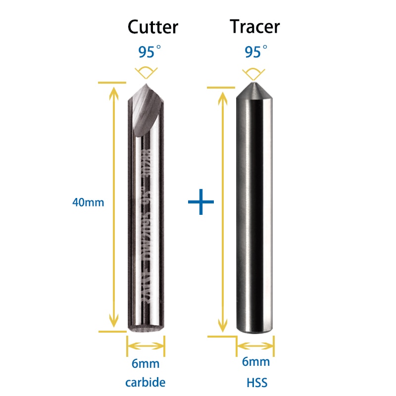 95° dimple cutter