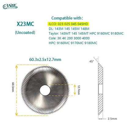 ilco cutter for ilco 025