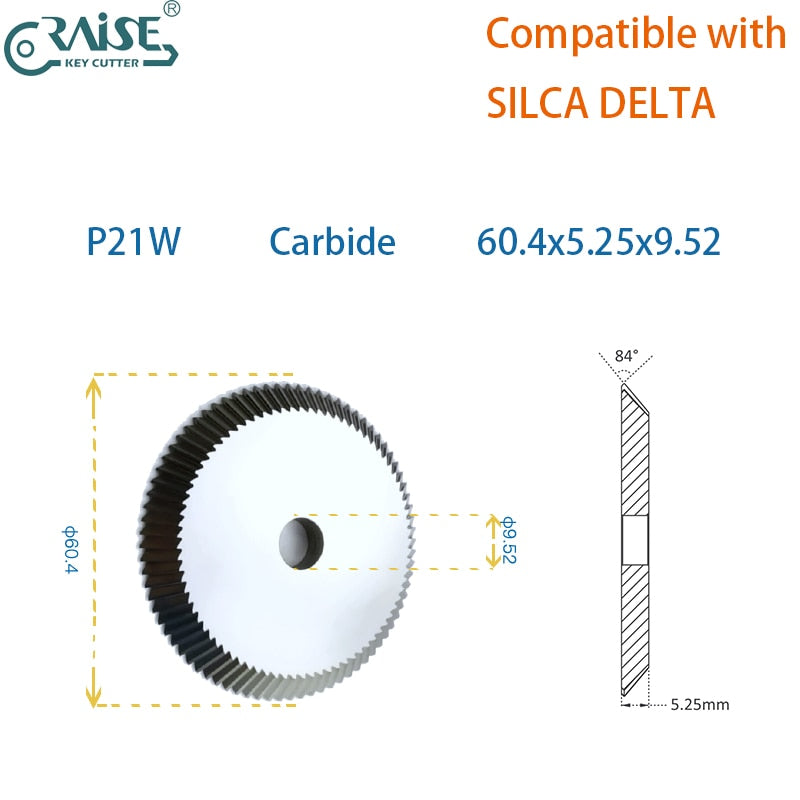 silca key machine cutting wheel for silca delta