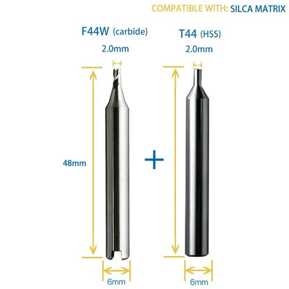 SILCA Matrix Key Cutter F3  F44 F22 F30 Replacement Locksmith Tools