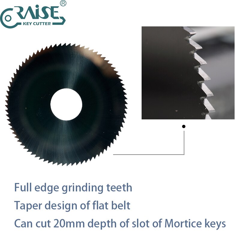 Keyline 201 ILCO KD15 Round Flat Cut CU15 FK2 Cutter Wheel 63x1.5x16 Aftermarket