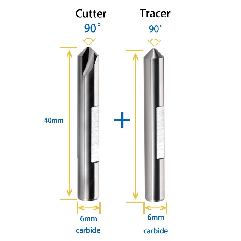 High Security Carbide Dimple Tracer Point for Key Machine