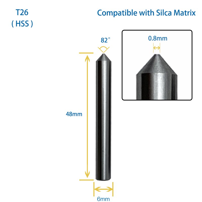 silca T26 tracer point