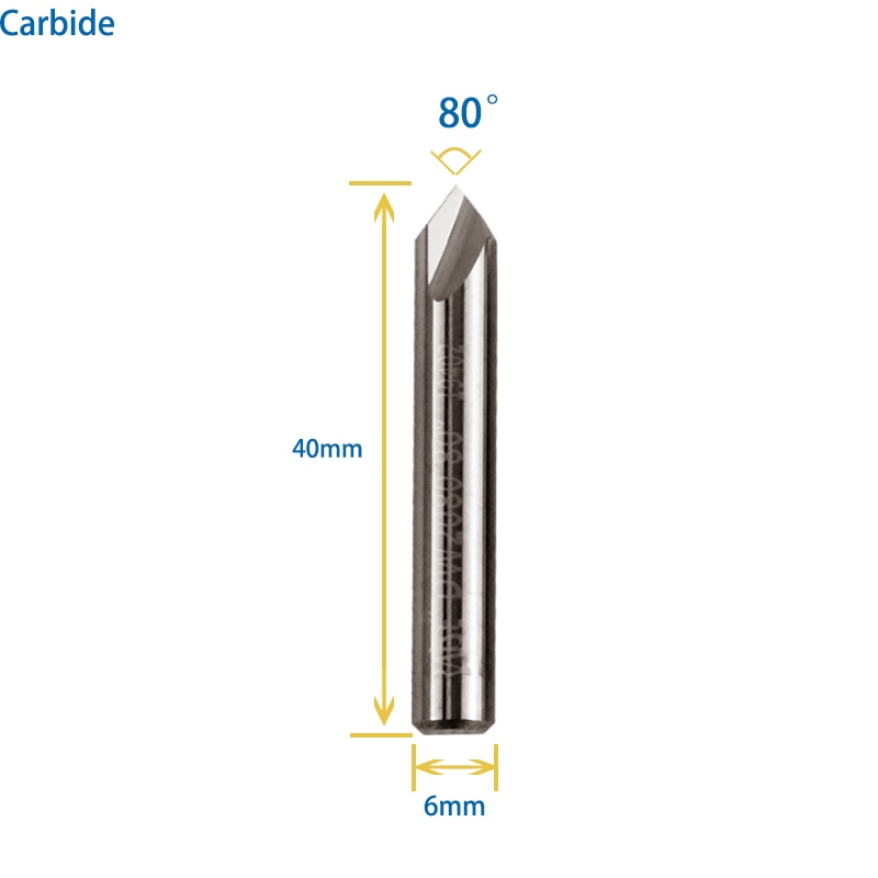 Carbide Dimple Cutter 90° 95° 100° on Vertical Key cutting Machine