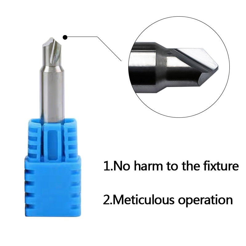 Carbide Dimple Cutter 90° 95° 100° 105° for Manual Laser Key Duplicators