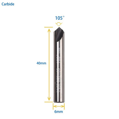 Carbide Dimple Cutter 90° 95° 100° 105° for Manual Laser Key Duplicators