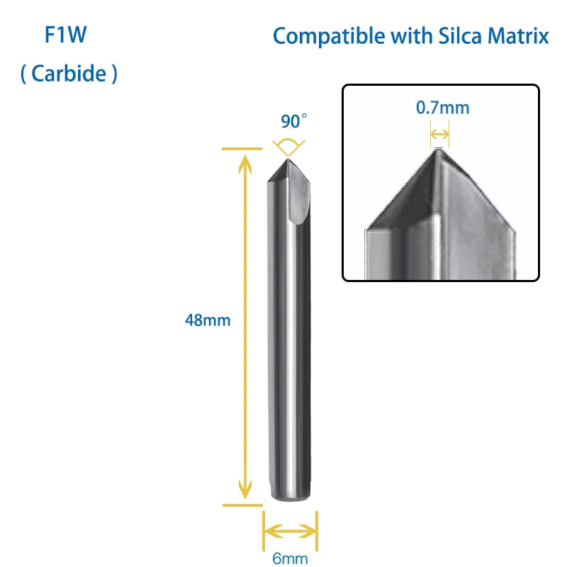 80° 90° 95° 100 ° F1W  F20W F6W Dimple Cutter Compatible With SILCA Keyline JMA