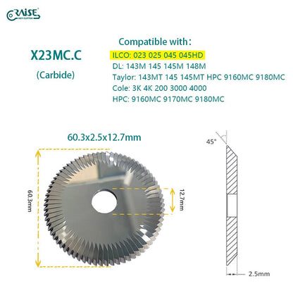 ilco cutter for ilco 045 045hd