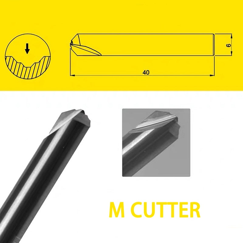 Cutter Set For Copy Multilock Keys On Vertical Key Machine