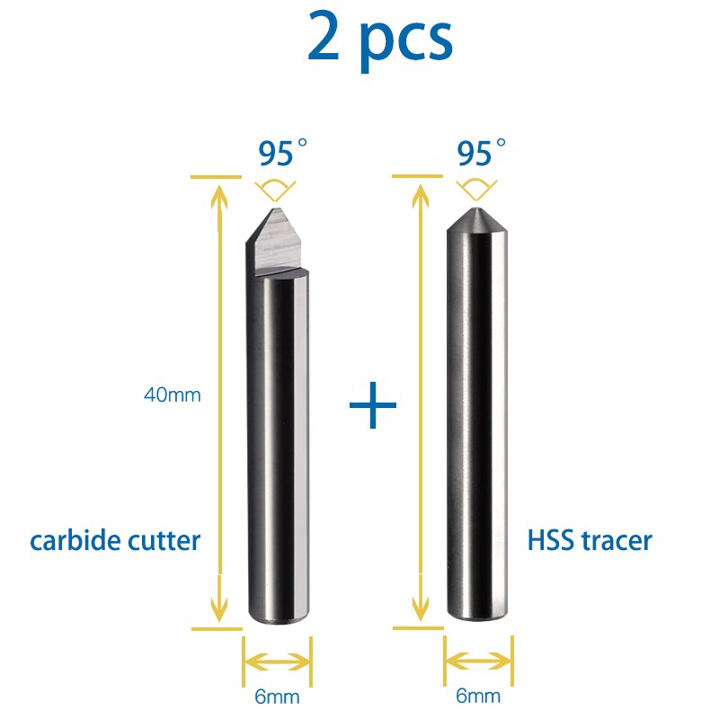 Carbide Dimple Cutter for laser key cutting machine