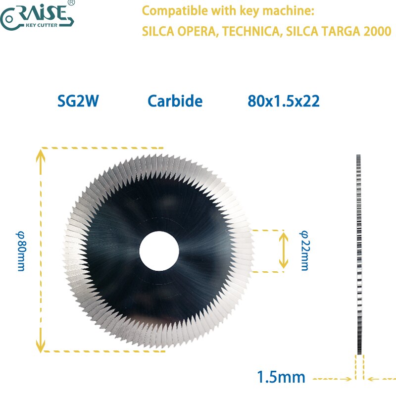 silca taraga cutter