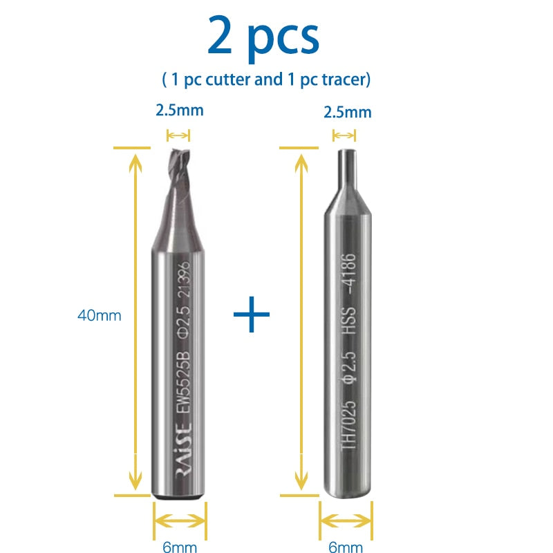 2.5mm cutter and tracer