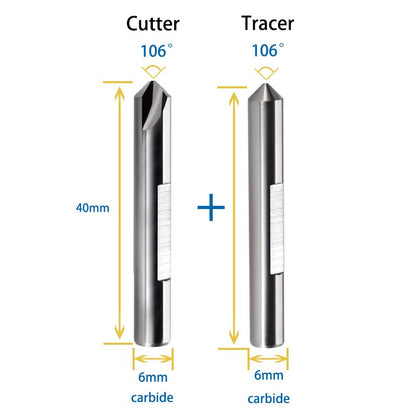 High Security Carbide Dimple Tracer Point for Key Machine