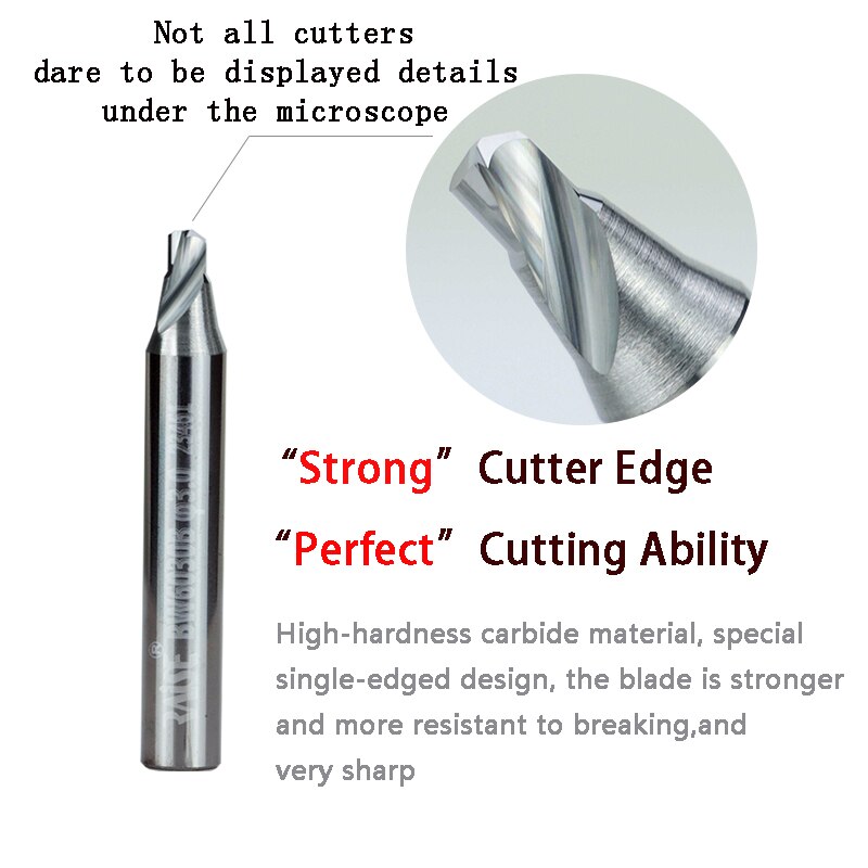 Anti-break & Sharp Carbide Key Cutter for Manual Vertical Machine