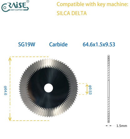 sg19w cutter for silca delta